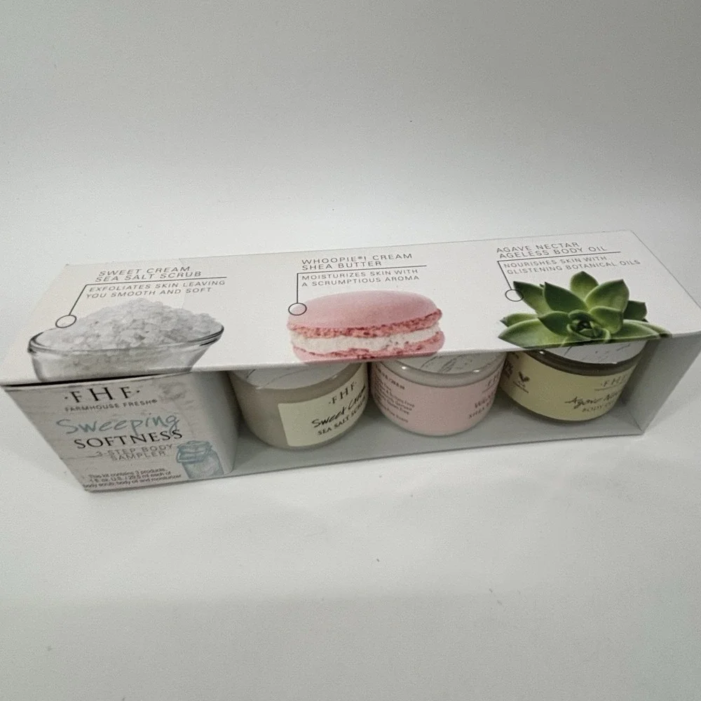 FarmHouse Fresh (Sweeping Softness) 3 Step Sampler ~New In Box & Factory Sealed!
